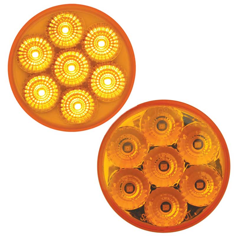 2 Inch Round Dual Function 7 LED Spyder Light