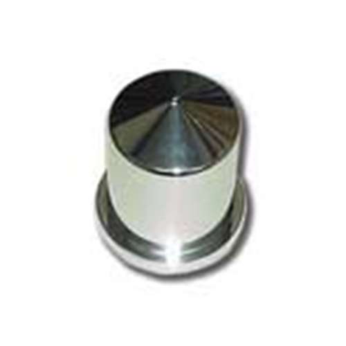 3/4" X 7/8" Chrome Plastic Pointed Nut Cover - Push-On