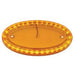 32 LED Large Peterbilt Emblem Light - Amber LED/Amber Lens