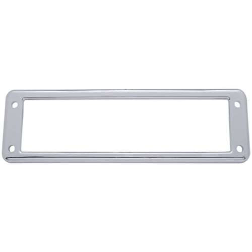 Chrome Plastic Overhead Pocket Bezel For 2000-2010 International 9900/9400/9200