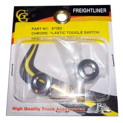 CR. PLASTIC TOGGLE SWITCH FACE NUT COVER FOR FREIGHTLINER