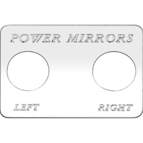 FREIGHTLINER FLD/CLASSIC POWER MIRRORS LEFT/RIGHT SWITCH PLATE