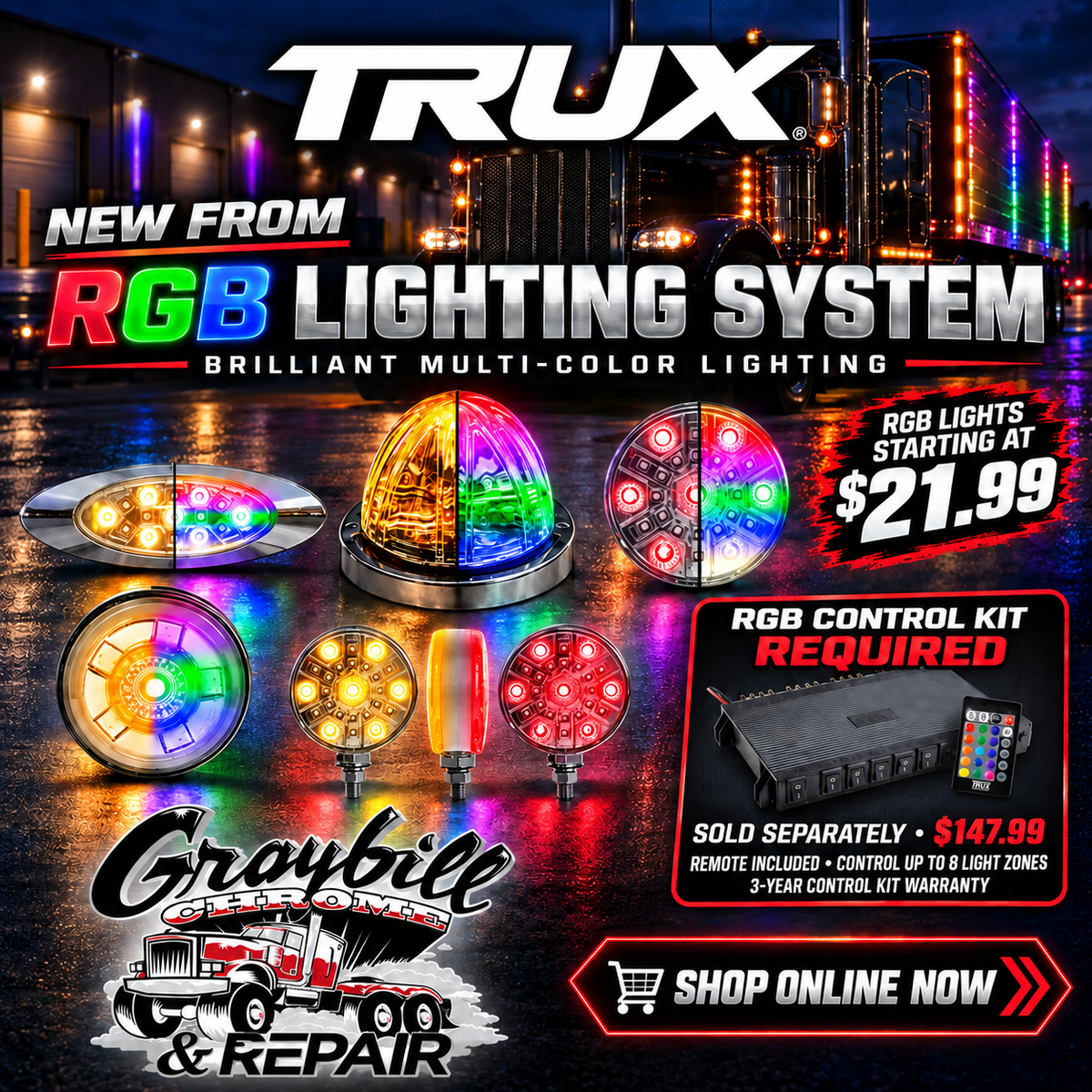 3/4 Inch Lights