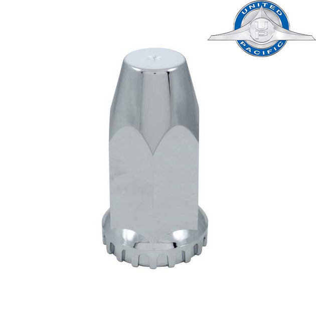 Maxx 33mm Chrome Lug Nut Covers – Screw-On Tube Style, ABS Plastic, Qty 60
