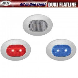 2 Button 2 Led Mini Button 2 LED Dual Revolution Red Marker to Auxilary Colored Marke