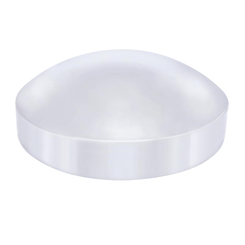 8" Chrome Dome Rear Hub Cap With 1-1/2" Tall Side Wall