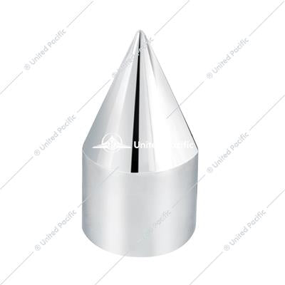 15/16" X 2-1/2" Chrome Plastic Spike Nut Cover - Push-On (Bulk)