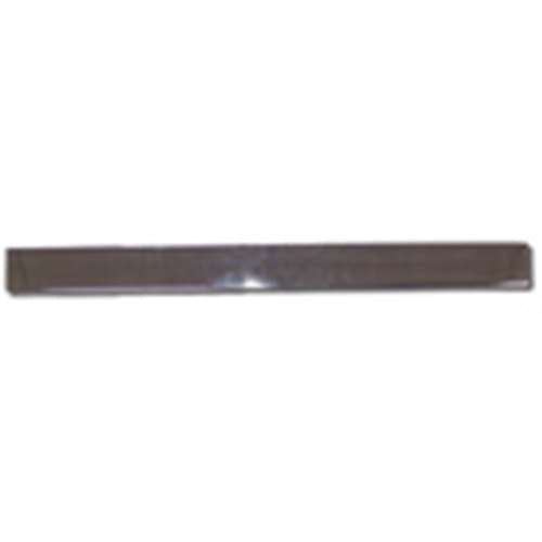 20" X 2" CHROME TOP PLATE WITH 3 HOLES AND HARDWARE