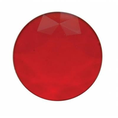 Plastic Dome/Map Light Lens - Red