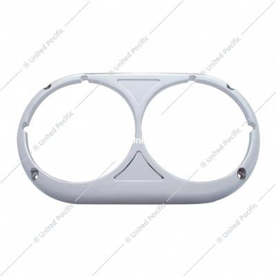 Peterbilt 359 Stainless Headlight Bezel - Original Style