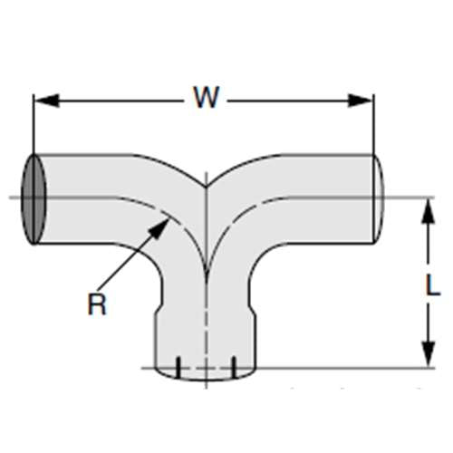 SHORT 5" Y PIPE