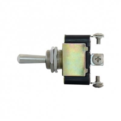 3 Pin, 10 Amp - 12V DC On-Off-On Metal Toggle Switch With 3 Screw Term