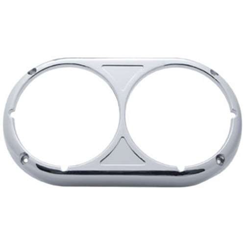 Peterbilt 359 Chrome Plastic Headlight Bezel - Original Style