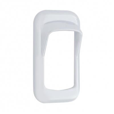 Chrome Plastic Rocker Switch Bezels With Switch Guard (3-Pack)