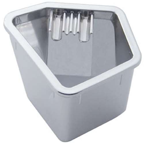 Chrome Plastic Ash Tray Insert For 1998-2002 Freightliner Century