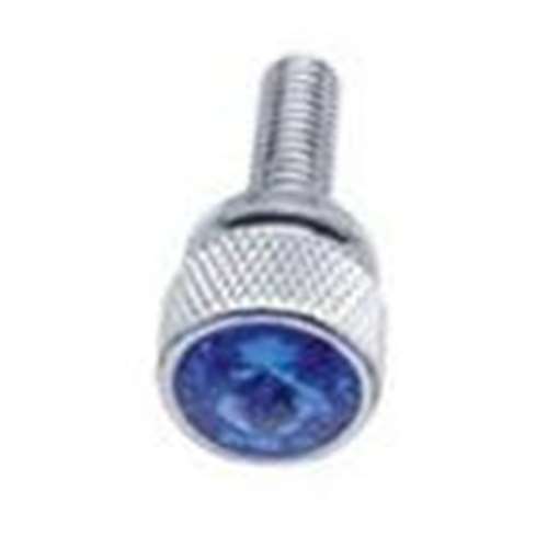 CR. DASH SCREW W/BLUE CRYSTAL FOR KENWORTH