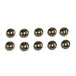Chrome Snap-On Screw Cover for #14 Screws (10-Pack)