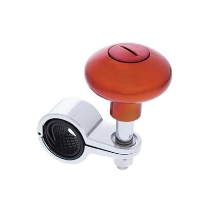 Heavy Duty Steering Wheel Spinner - Cadmium Orange