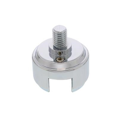 1/2"-13 Thread-On Shift Knob Chrome Mounting Adapter For Eaton Filler Style 13/15/18 Shifter