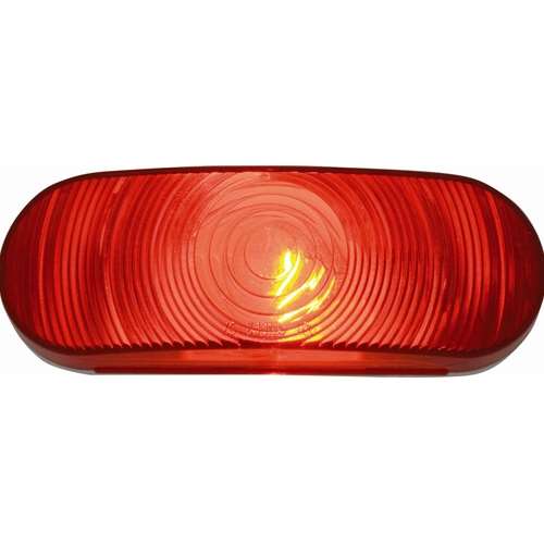 OVAL RED INCANDESCENT S/T/T SEALED LIGHT