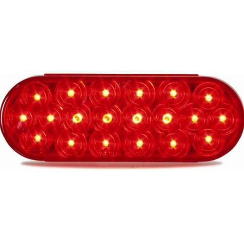 Red/Red 20 LED Oval Fleet Light