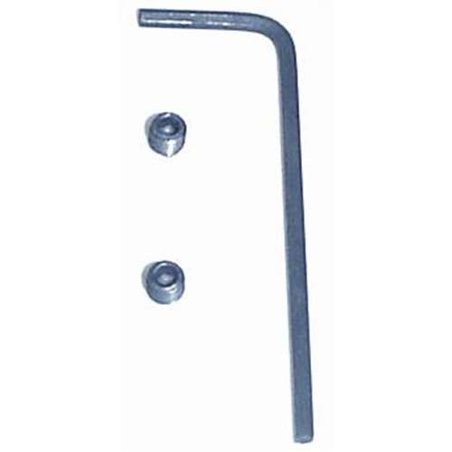 2 SIDE SCREWS & WRENCH SET FOR ALUM. TOGGLE SWITCH EXTENSION