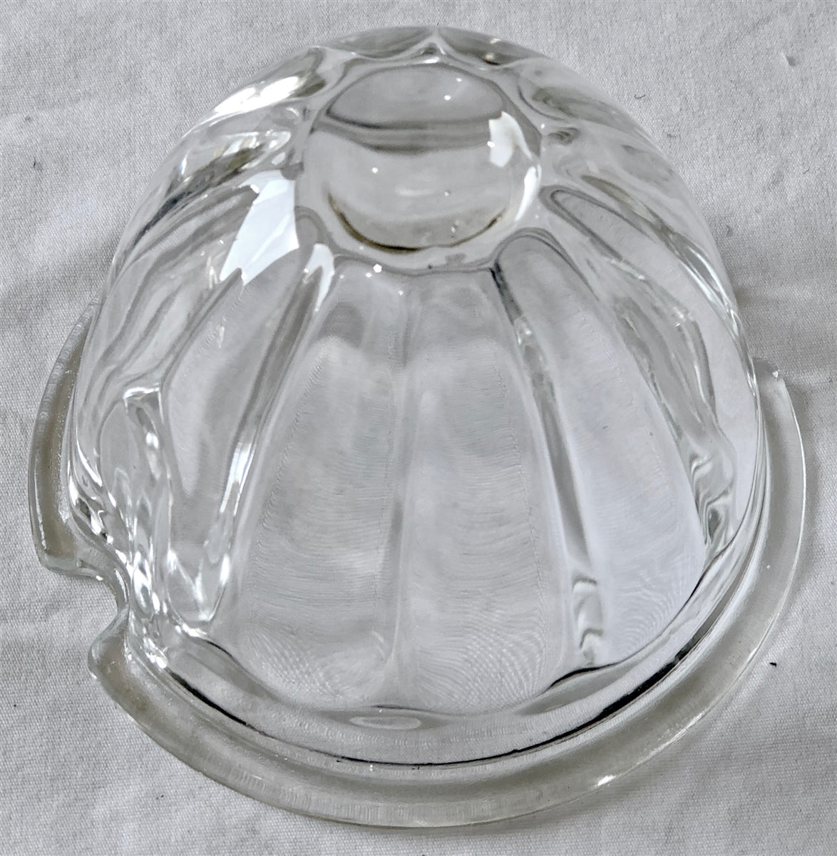 3.5" CLEAR WATERMELON GLASS LENS