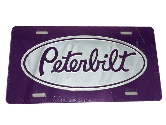 Peterbilt/Kenworth Acrylic License Plates