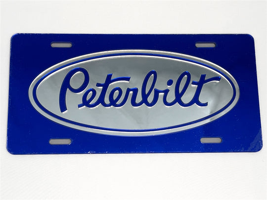 Peterbilt/Kenworth Acrylic License Plates