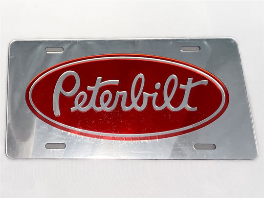 Peterbilt/Kenworth Acrylic License Plates