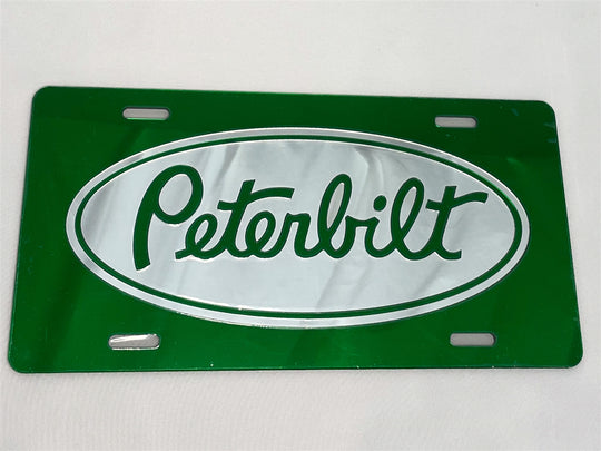 Peterbilt/Kenworth Acrylic License Plates