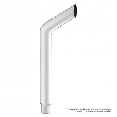 8" Bull Reduce To 5" OD Bottom Exhaust - 36" L