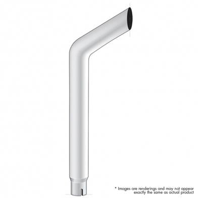 6" Bull Reduce To 5" ID Bottom Exhaust - 108" L