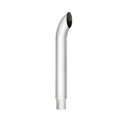6" Curved Reduce To 5" O.D. Bottom Exhaust - 72" L
