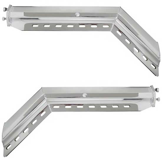 45 Degree Mudflap Hanger w/ 2 1/2" Spacing