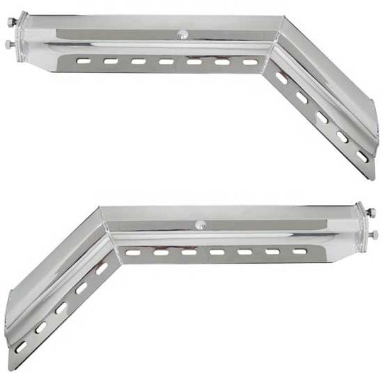 45 Degree Mudflap Hanger w/ 2 1/2" Spacing