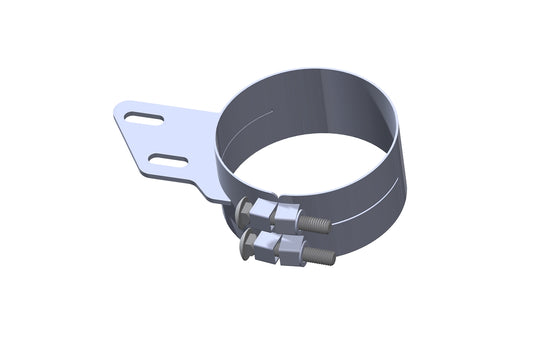 PB EXHAUST CLAMP & BRACKET 6" DIAMETER