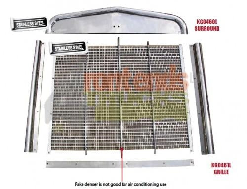 KW W900L GRILL SURROUND S/S