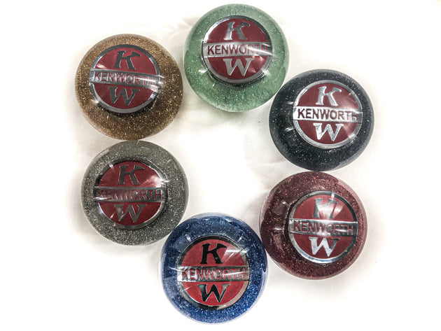 Kenworth Glitter Colored Shifter Knobs