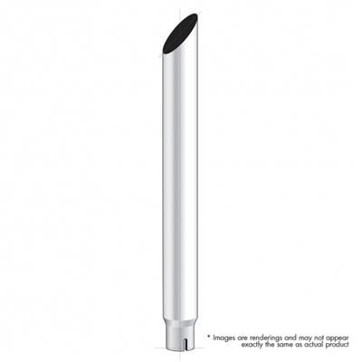 6" Mitred Reduce To 5" I.D. Bottom Exhaust - 96" L