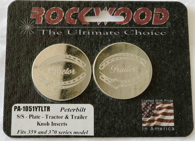 TRACTOR/TRAILER KNOB INSERTS