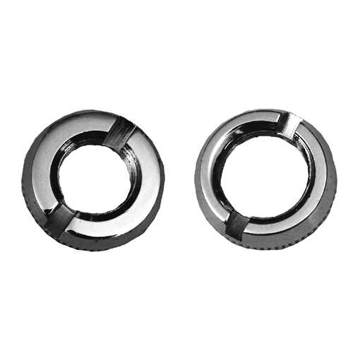 CHROME-FACE NUT SET- DIMMER