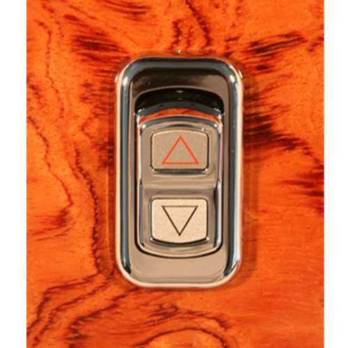 Chrome Actuator Buttons For Electric Rocker Switch