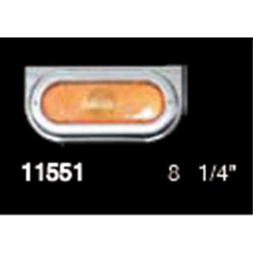 CONTOURED CHANNEL WITH 1 OVAL HOLE