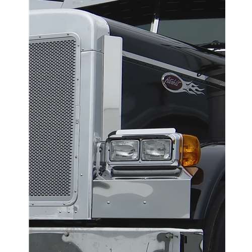 PB 379EXT SIDE HOOD DEFLECTORS FOR 4 HDLT SYSTEM, 22" TALL