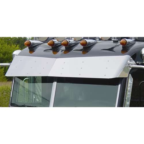 PB ULTRACAB W/CAB MNTD MIRS MONSTER DROP BOW-TIE VISOR, '05+