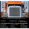 PB 379 EXTENDED HOOD GRILL W/ HORIZONTAL OVAL HOLES