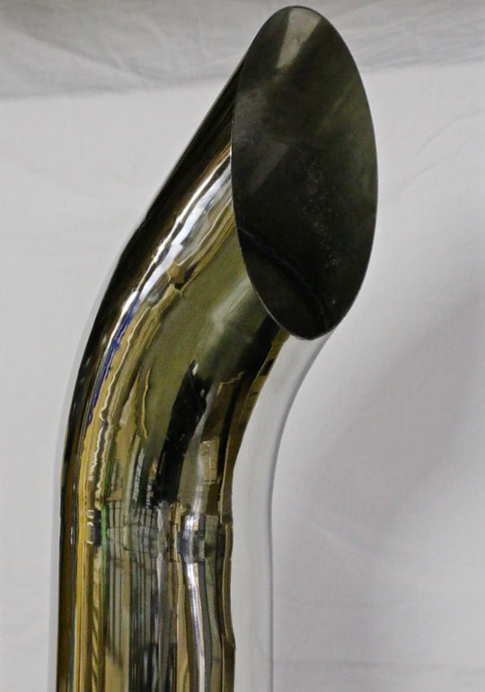 7" Curved Stainless Steel Stack Kit