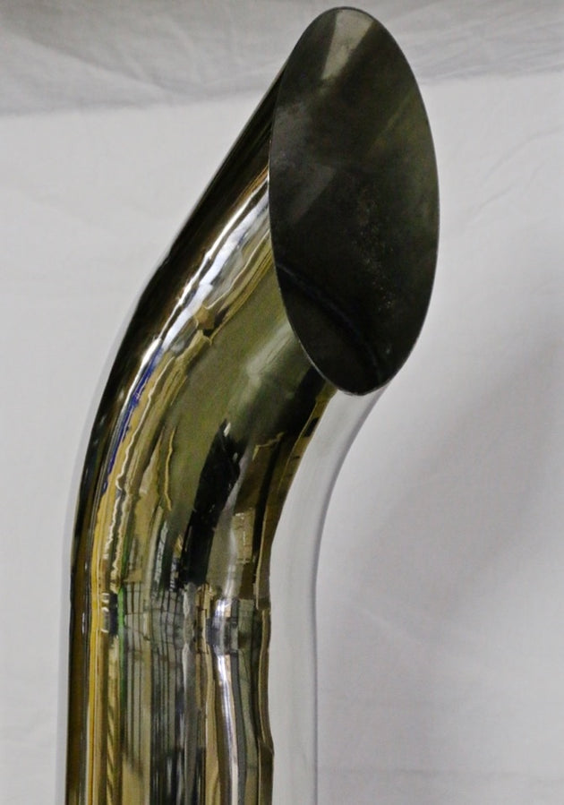 7" Curved Stainless Steel Stack Kit