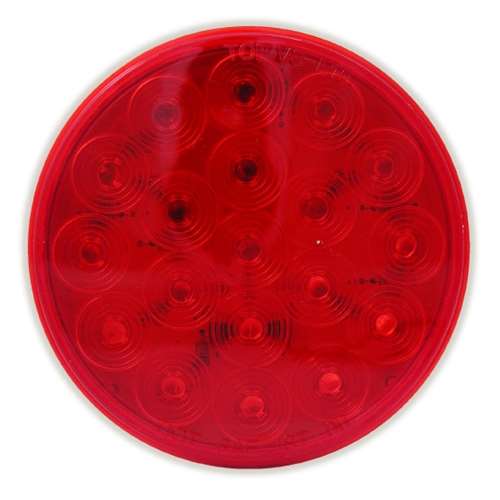 4''RED 19 LED